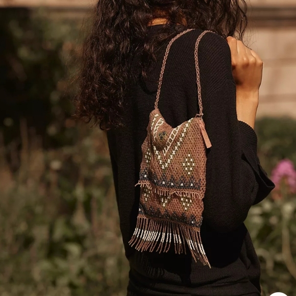 Free People Bella Beaded Crossbody Bag - Picture 2 of 9